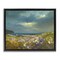 Stupell Industries Flowers by Stormy Beach Framed Floater Canvas Wall Art Design by Sheila Finch